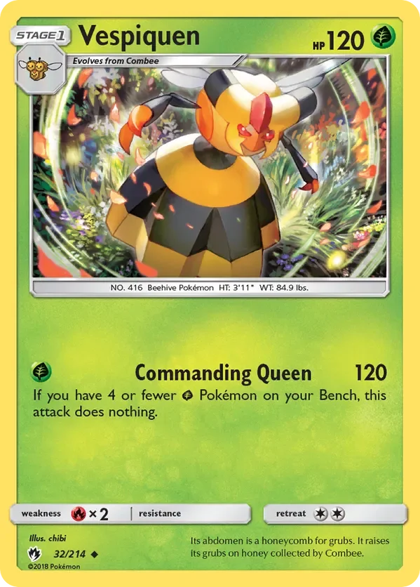 32/214 from Lost Thunder Uncommon Pokemon Card