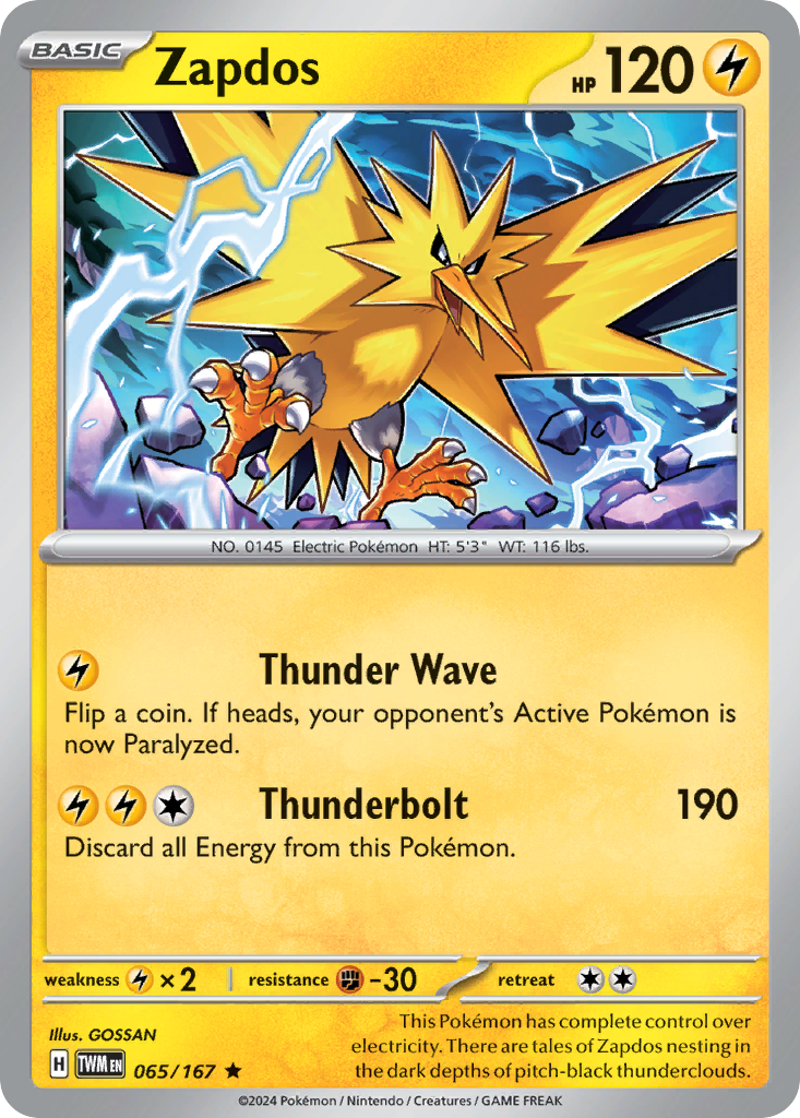 065/167 from Twilight Masquerade Rare Pokemon Card