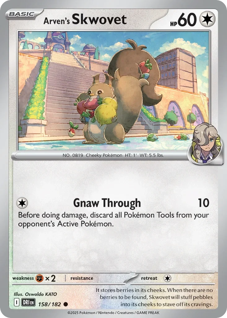158/182 from Destined Rivals Common Pokemon Card