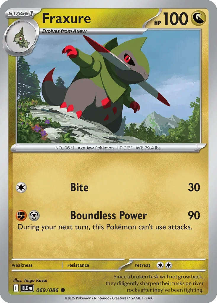 069/086 from White Flare Common Pokemon Card