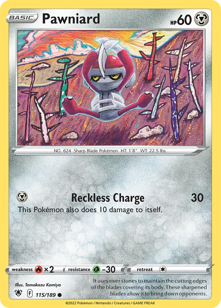 115/189 from Astral Radiance Common Pokemon Card