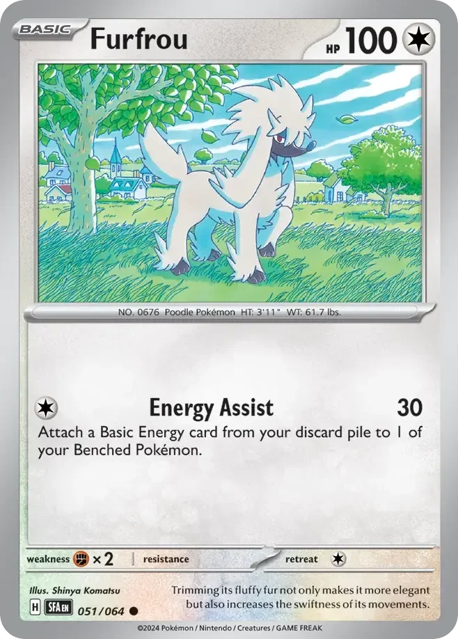 051/064 from Shrouded Fable Card List Common Pokemon Card