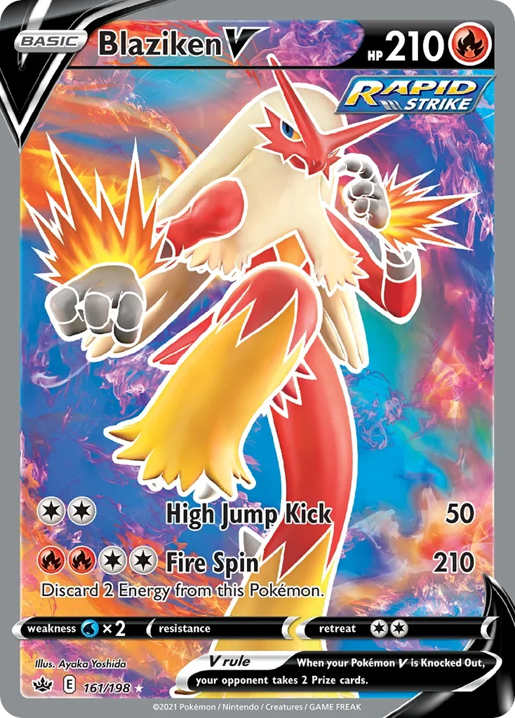 161/198 from Chilling Reign Full Art Pokemon Card