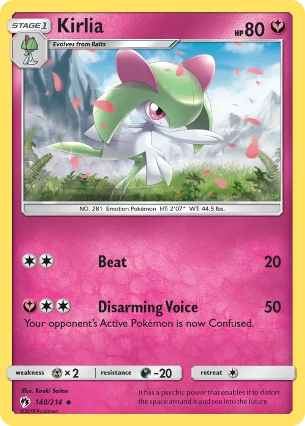 140/214 from Lost Thunder Uncommon Pokemon Card
