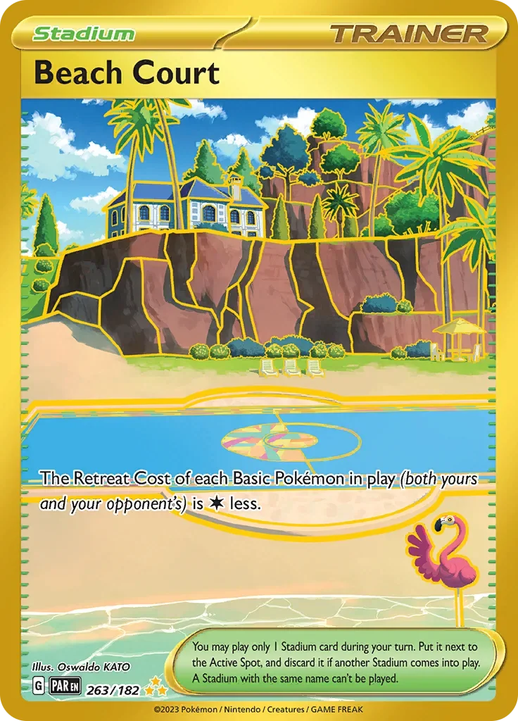263/182 from Paradox Rift Hyper Rare Pokemon Card