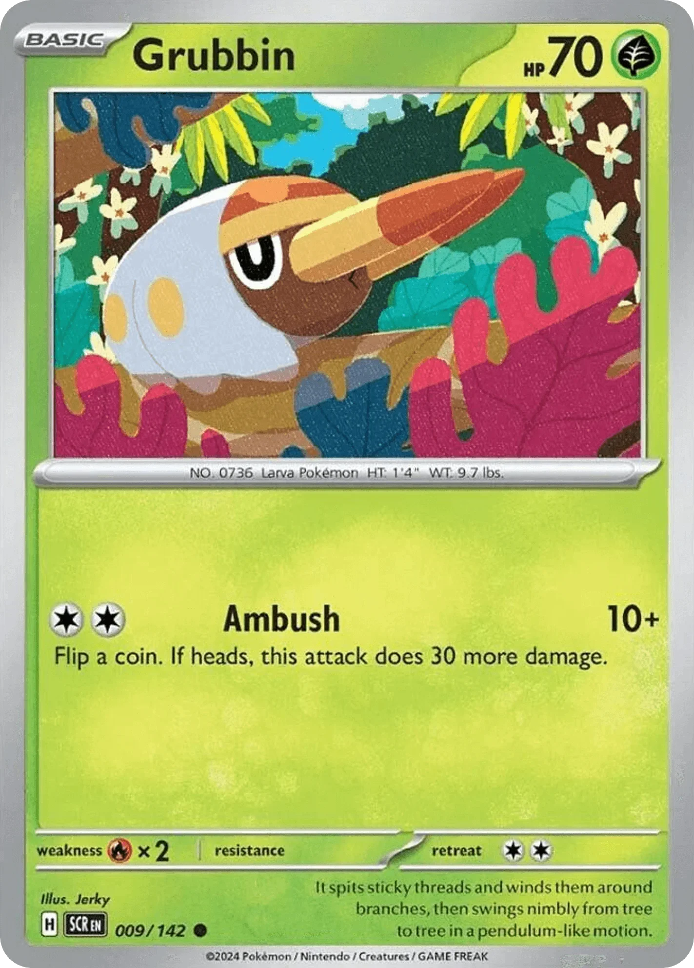 009/142 from Stellar Crown Card List Common Pokemon Card