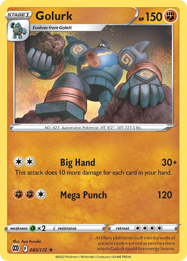 083/172 from Brilliant Stars Rare Pokemon Card