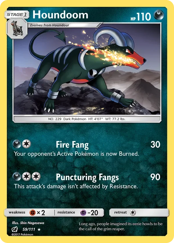 59/111 from Crimson Invasion Rare Pokemon Card