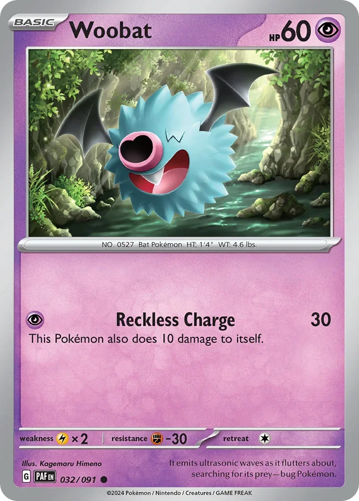 032/091 from Paldean Fates Common Pokemon Card