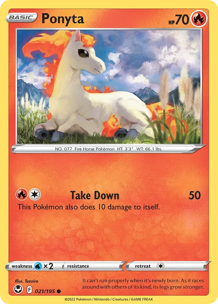 021/195 from Silver Tempest Common Pokemon Card