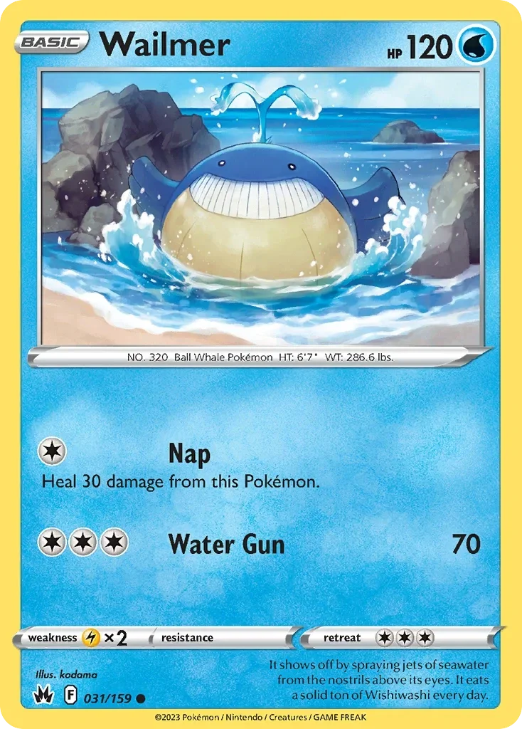 031/159 from Crown Zenith Common Pokemon Card