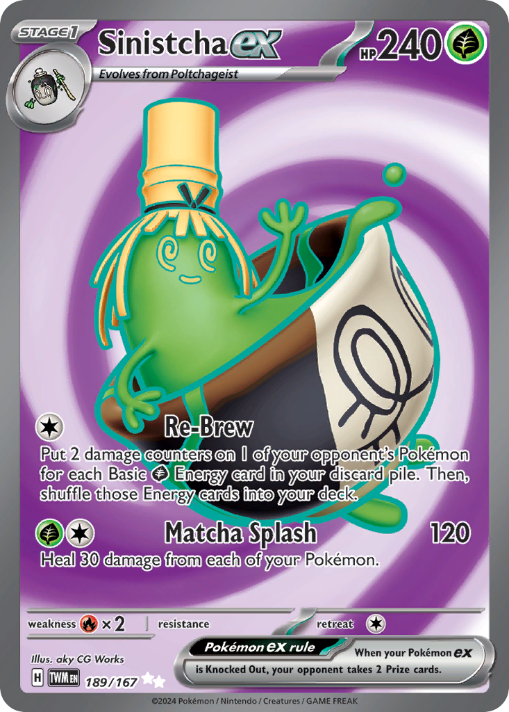 189/167 from Twilight Masquerade Ultra Rare Pokemon Card