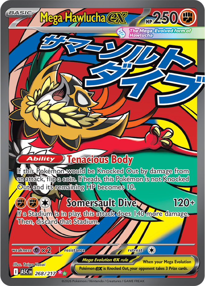 268/217 from Ascended Heroes Mega-Attack-rare