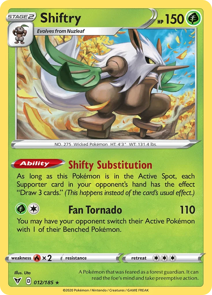 012/185 from Vivid Voltage Rare Pokemon Card