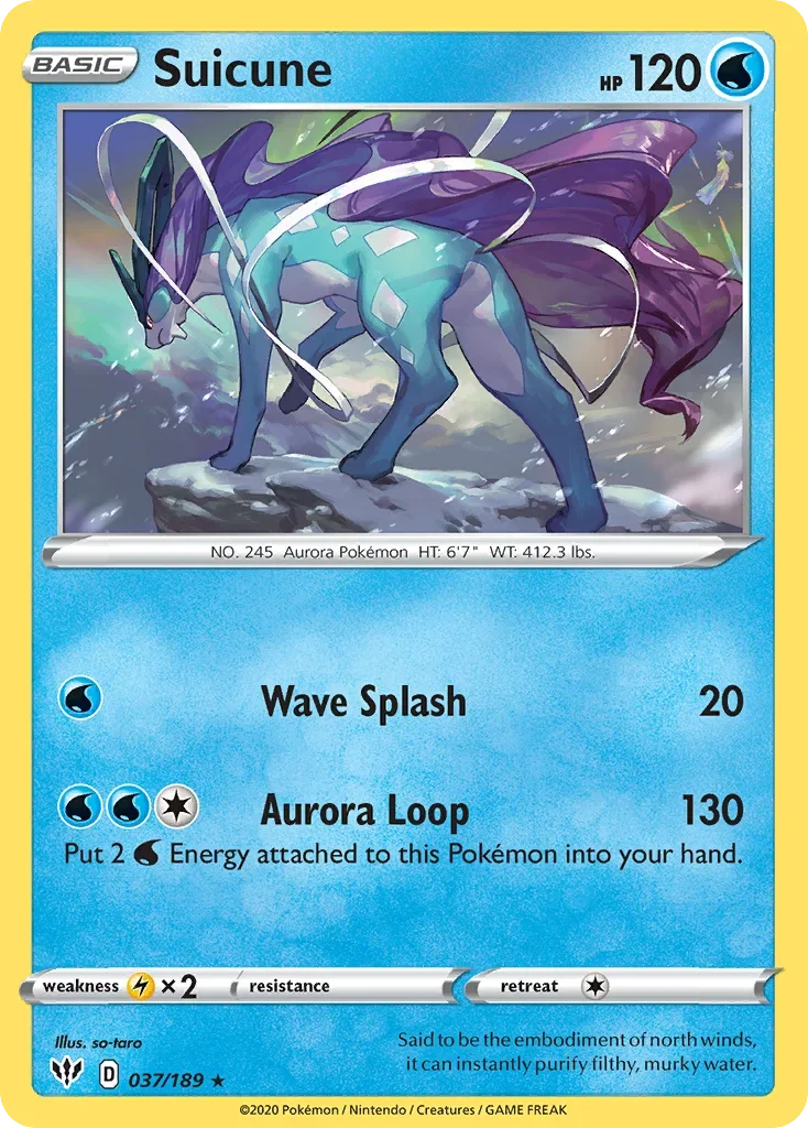 037/189 from Darkness Ablaze Holo Rare Pokemon Card