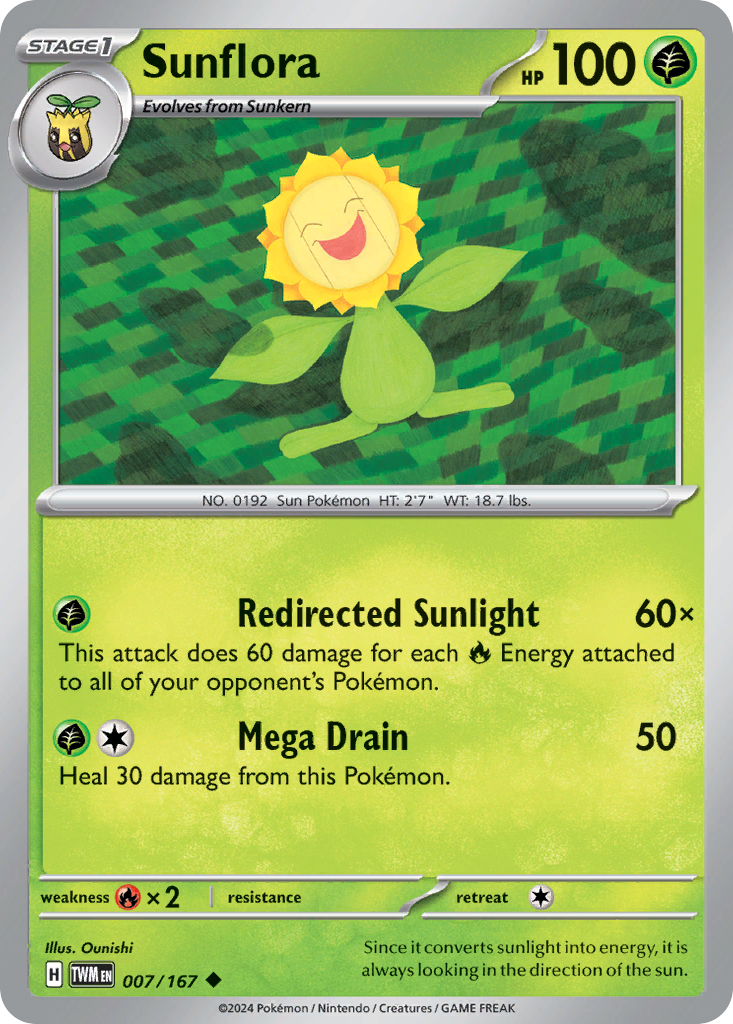 007/167 from Twilight Masquerade Card List Uncommon Pokemon Card