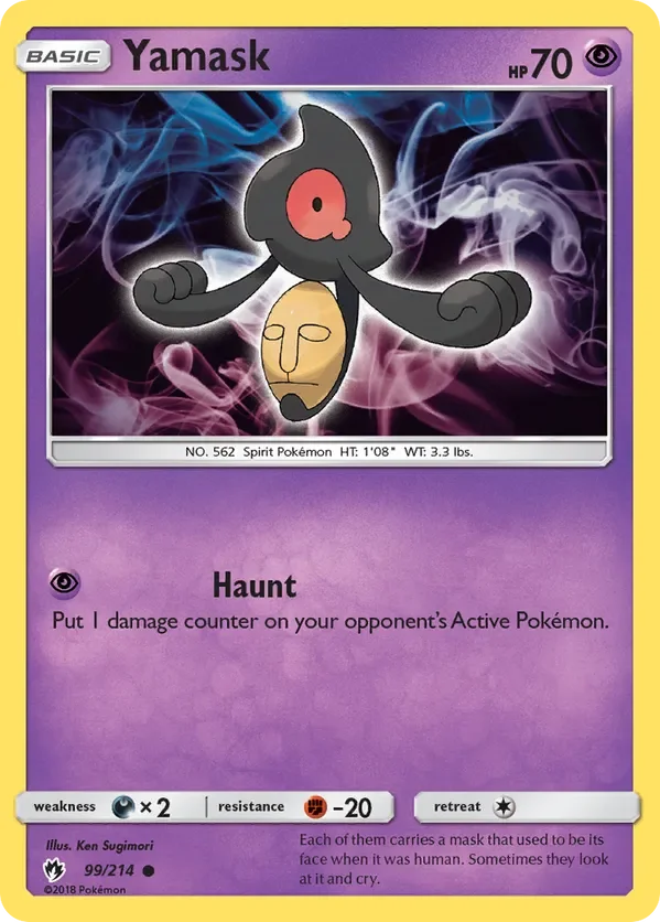 99/214 from Lost Thunder Common Pokemon Card