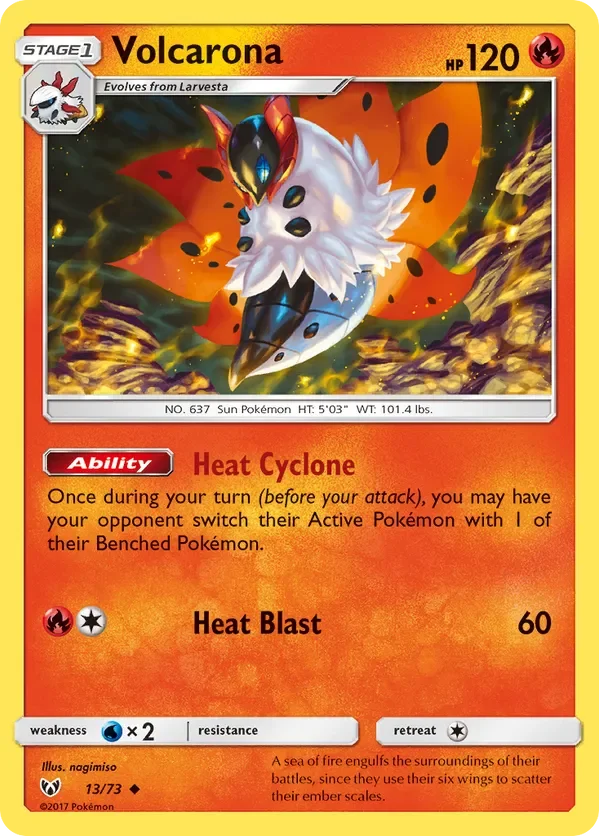 13/73 from Shining Legends Uncommon Pokemon Card