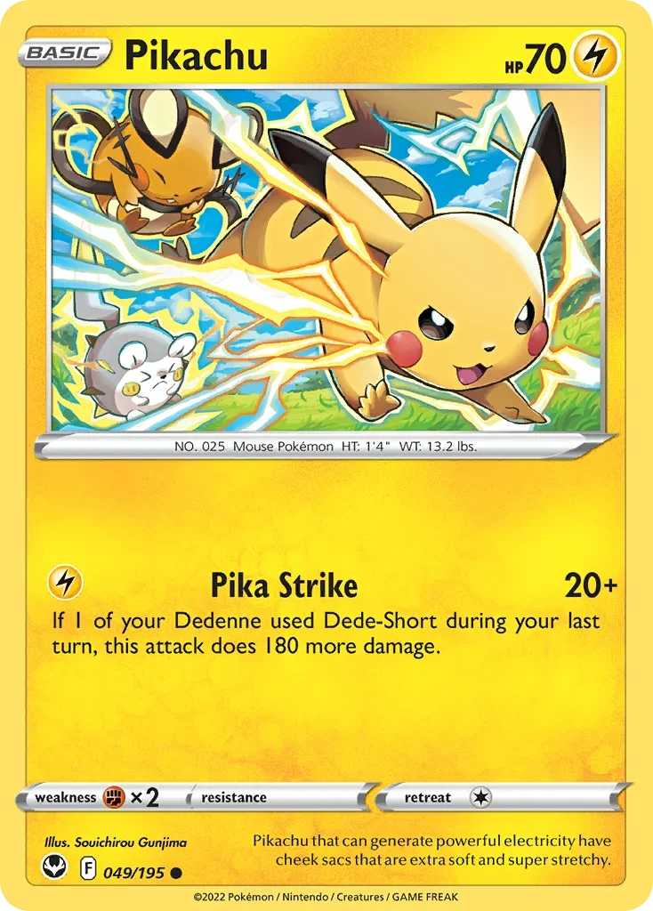 049/195 from Silver Tempest Common Pokemon Card