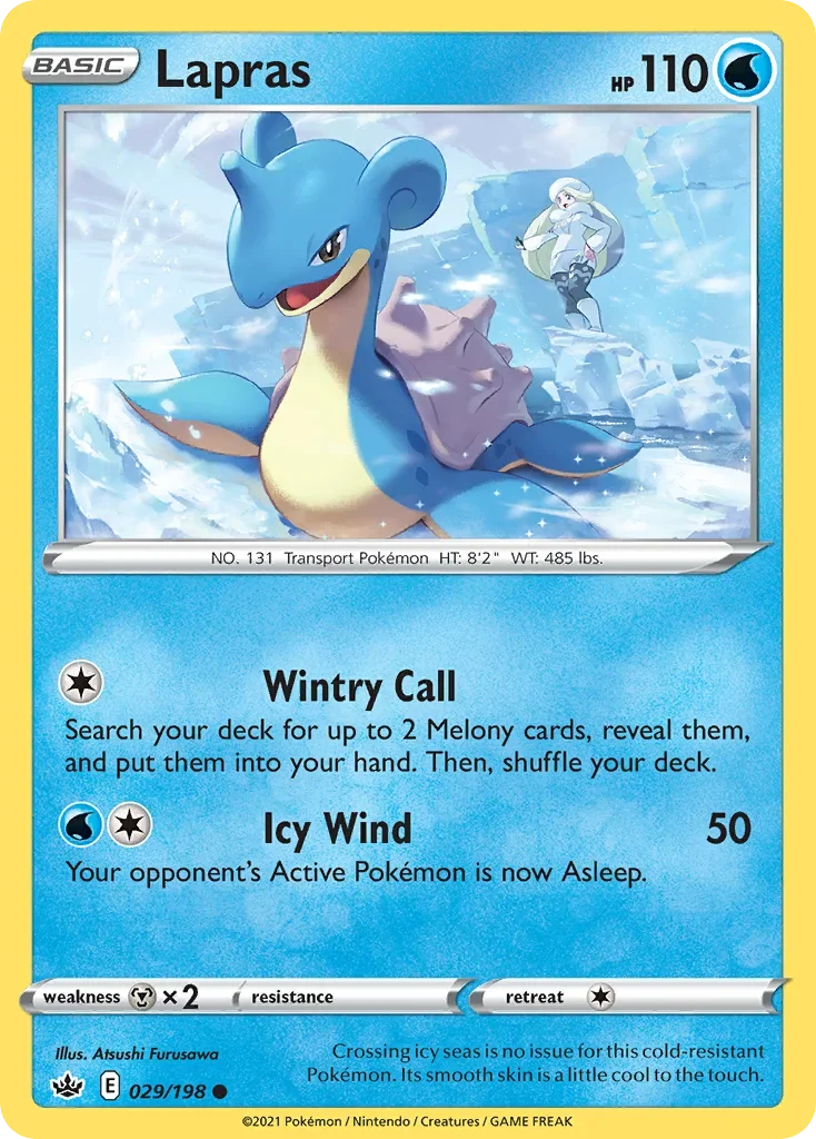 029/198 from Chilling Reign Common Pokemon Card