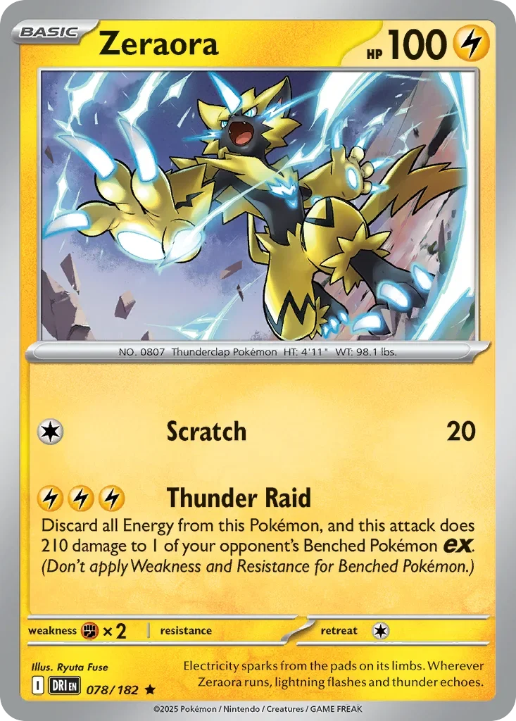 078/182 from Destined Rivals Rare Pokemon Card
