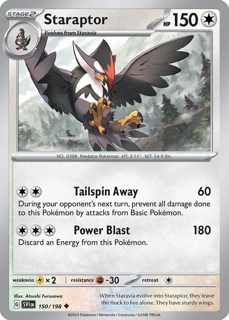 150/198 from Scarlet & Violet Uncommon Pokemon Card