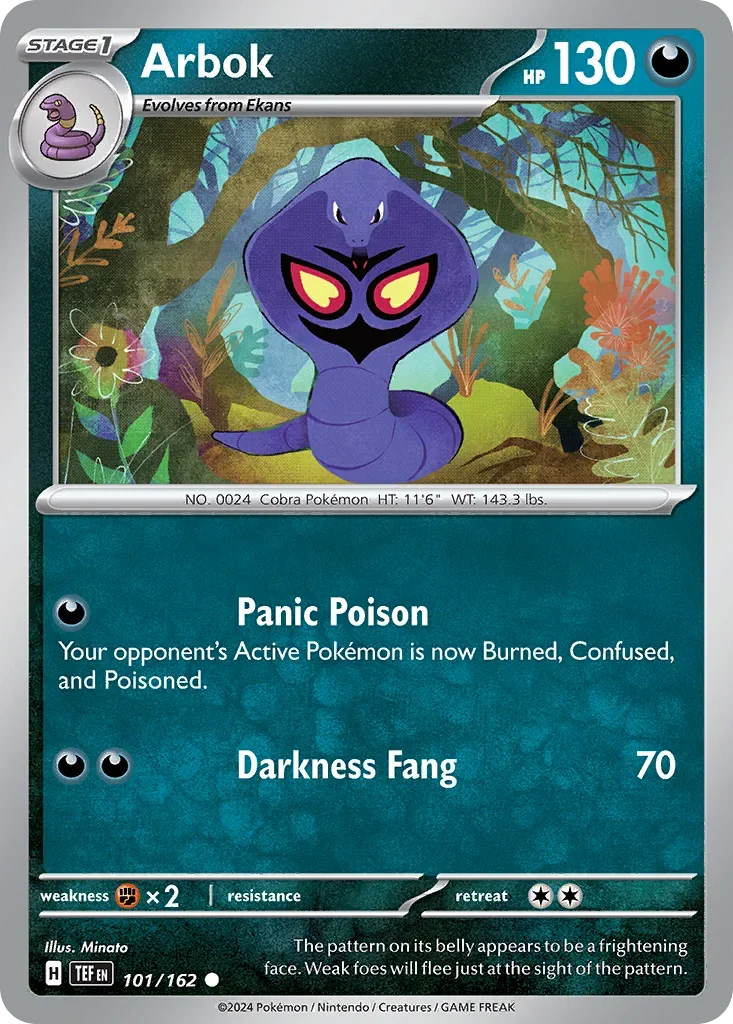 101/162 from Temporal Forces Common Pokemon Card