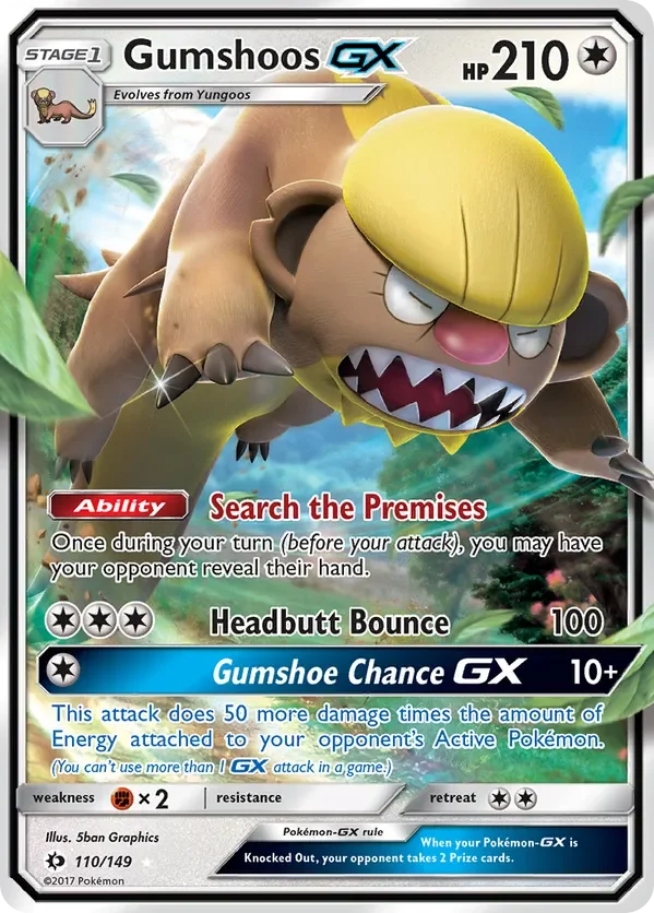 110/149 from Sun & Moon Base Ultra Rare Pokemon Card