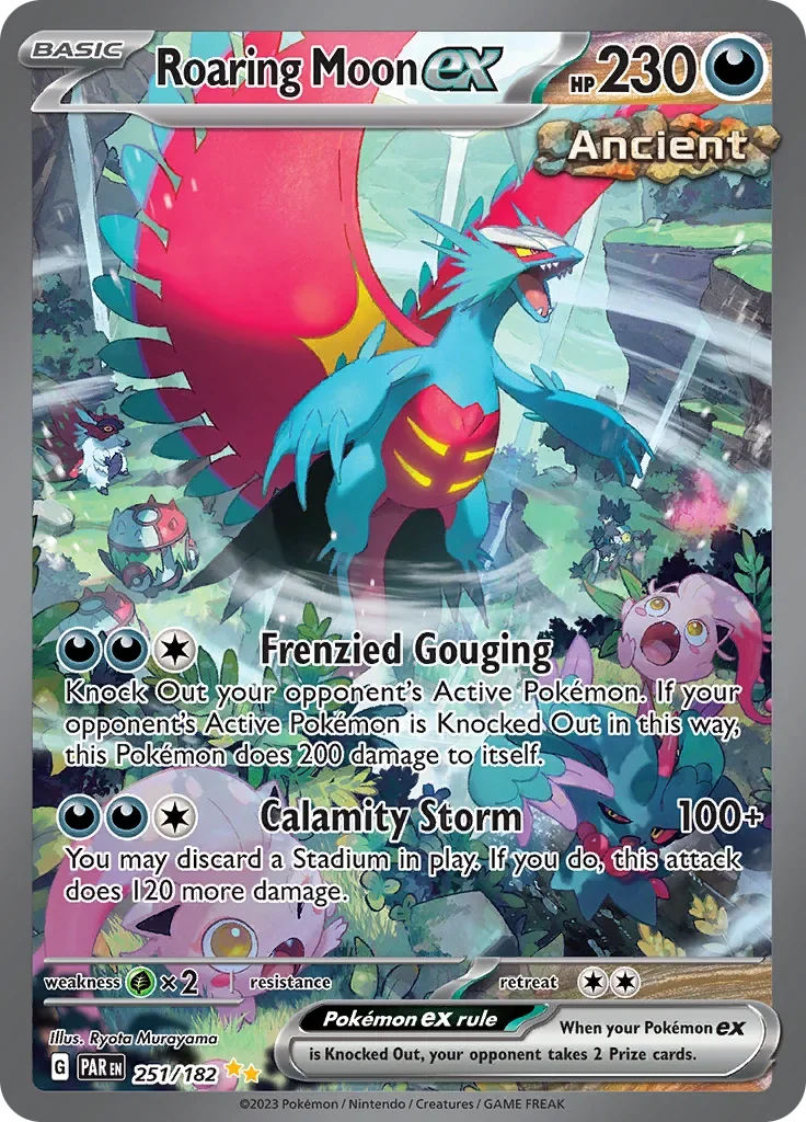 251/182 from Paradox Rift Special Illustration Rare Pokemon Card