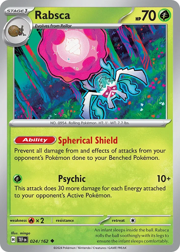 024/162 from Temporal Forces Card List Uncommon Pokemon Card