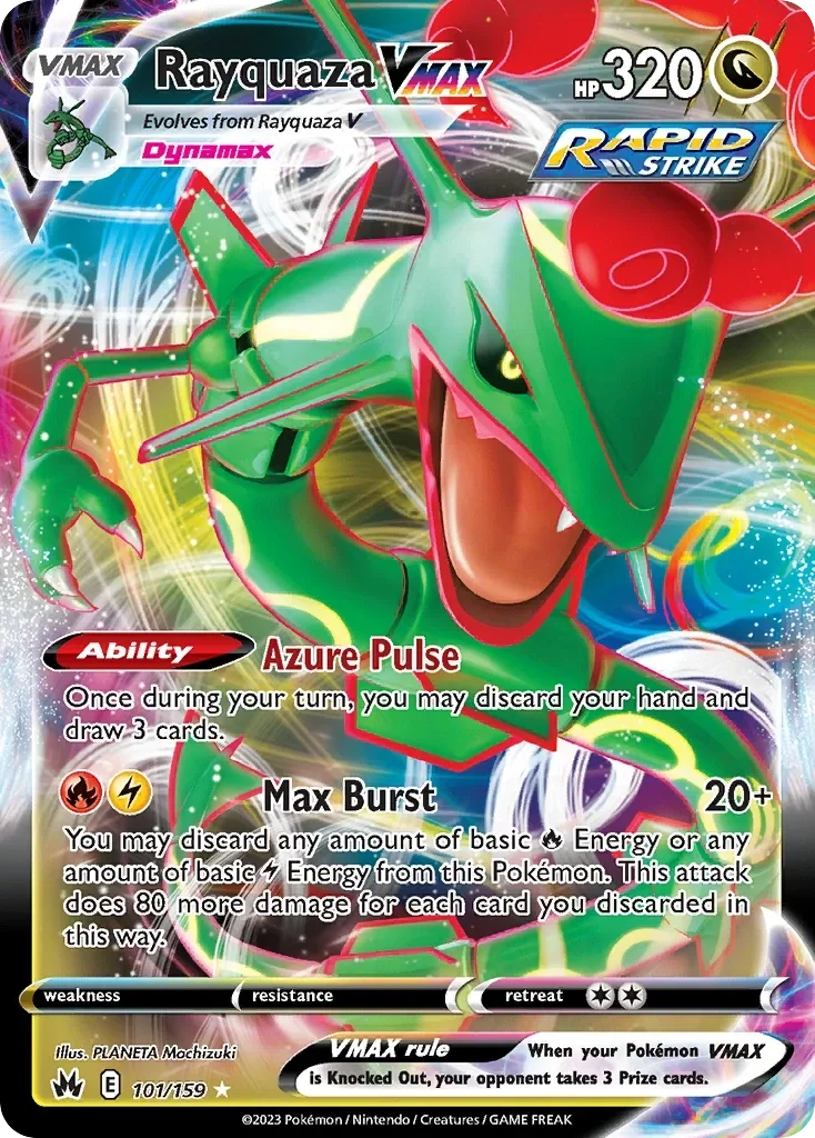 101/159 from Crown Zenith Ultra Rare Pokemon Card