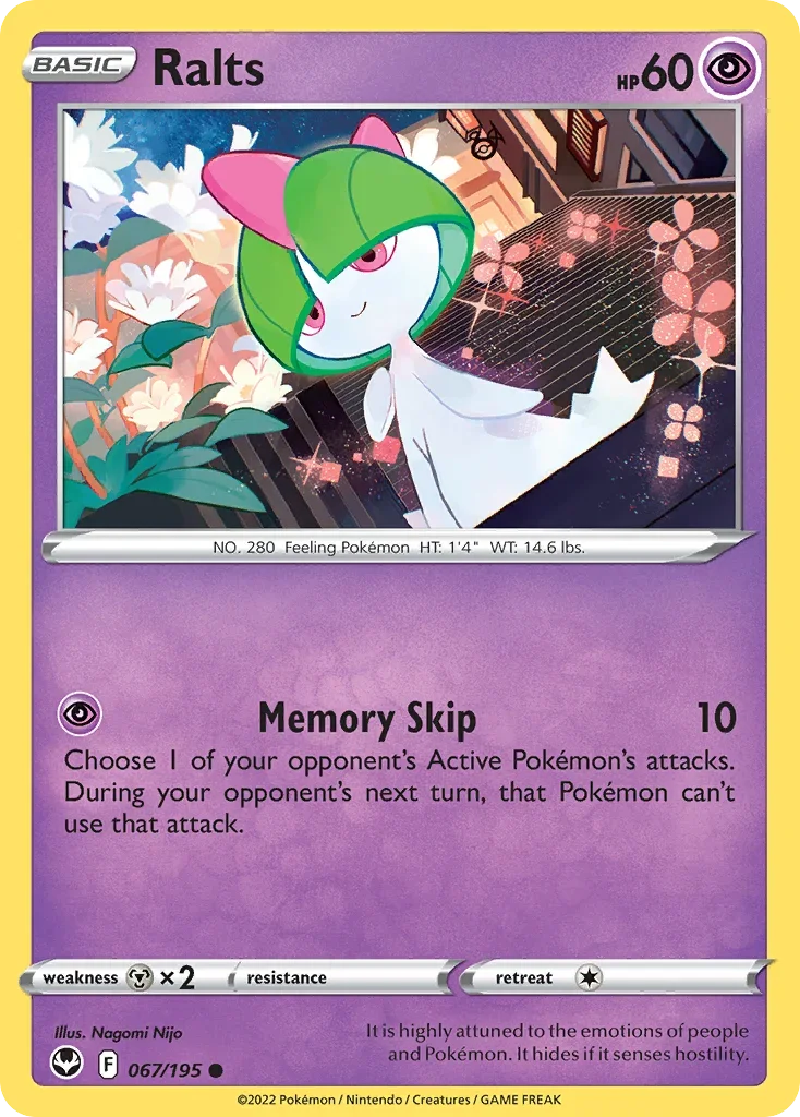 067/195 from Silver Tempest Common Pokemon Card