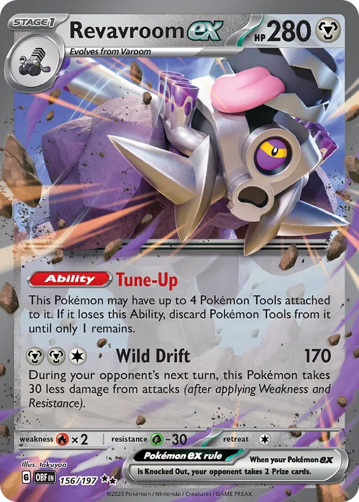 156/197 from Obsidian Flames Double Rare Pokemon Card