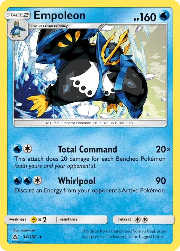 34/156 from Ultra Prism Rare Pokemon Card