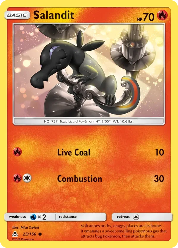25/156 from Ultra Prism Common Pokemon Card