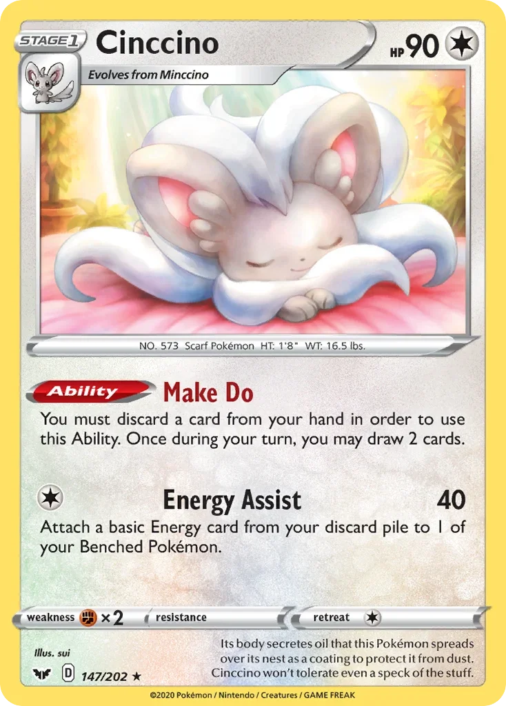 147/202 from Sword & Shield Rare Pokemon Card