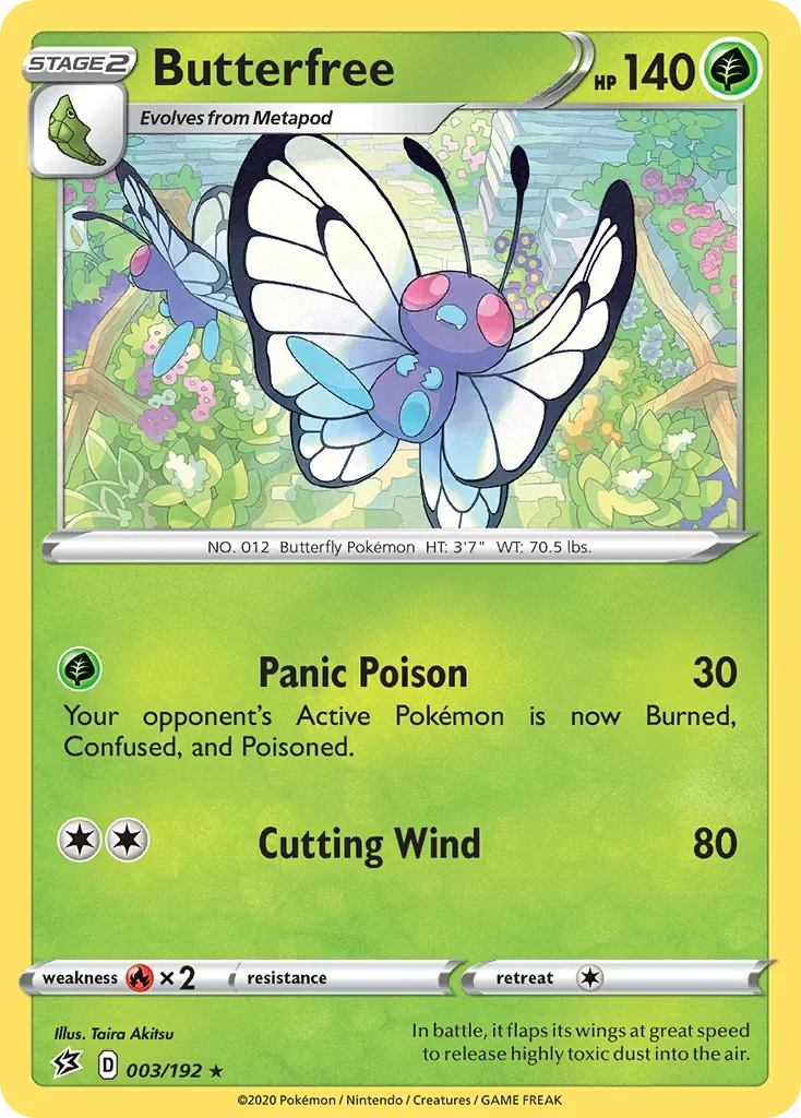 003/192 from Rebel Clash Rare Pokemon Card