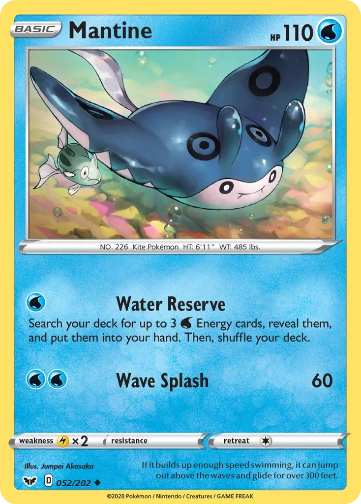 052/202 from Sword & Shield Uncommon Pokemon Card