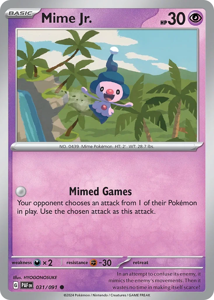 031/091 from Paldean Fates Common Pokemon Card