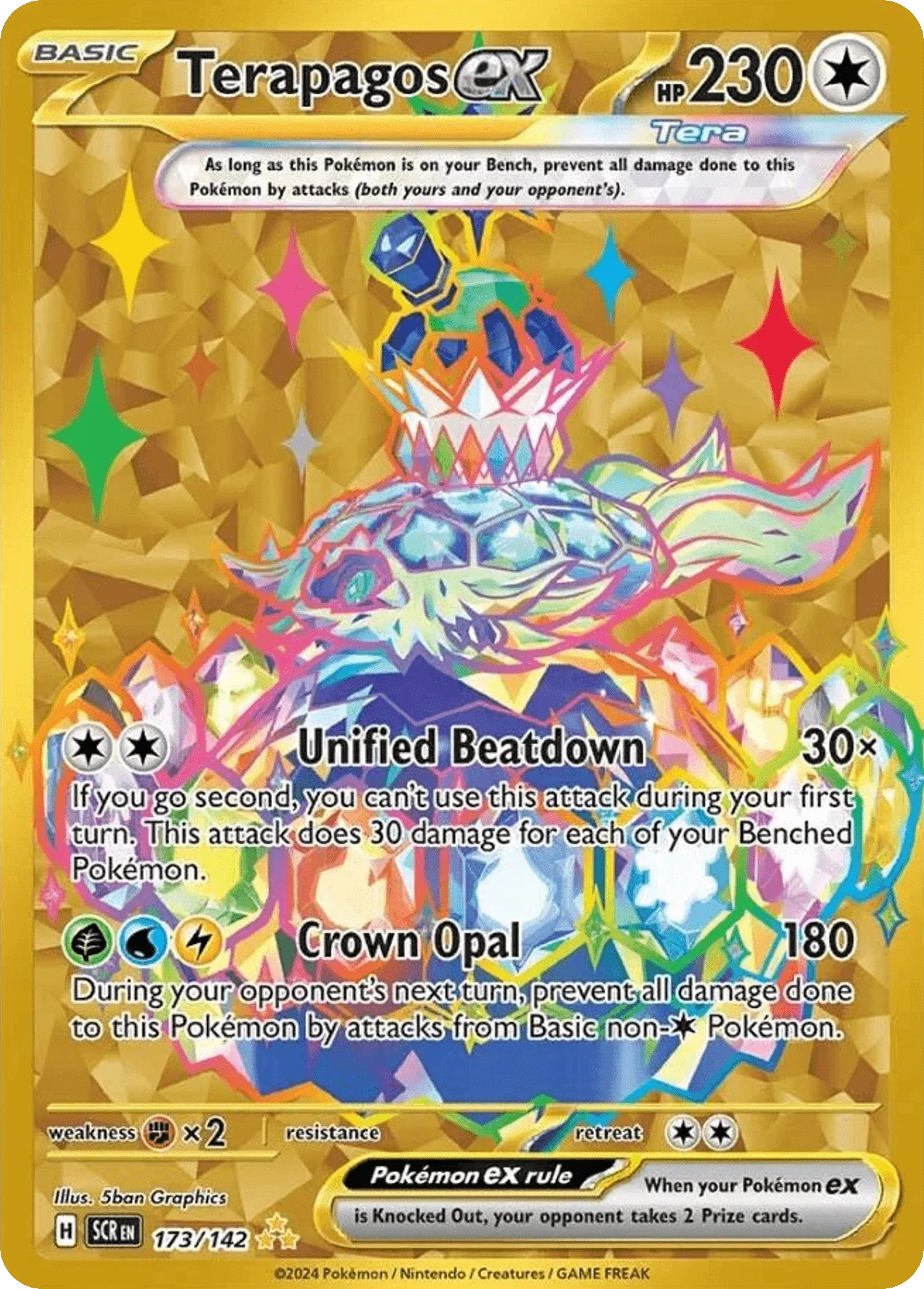 173/142 from Stellar Crown Card List Hyper Rare Pokemon Card
