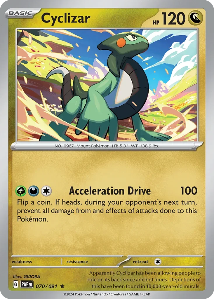 070/091 from Paldean Fates Rare Pokemon Card