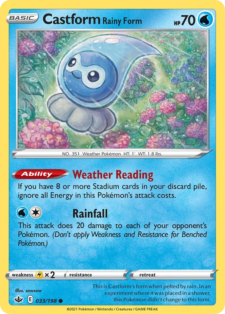 033/198 from Chilling Reign Common Pokemon Card