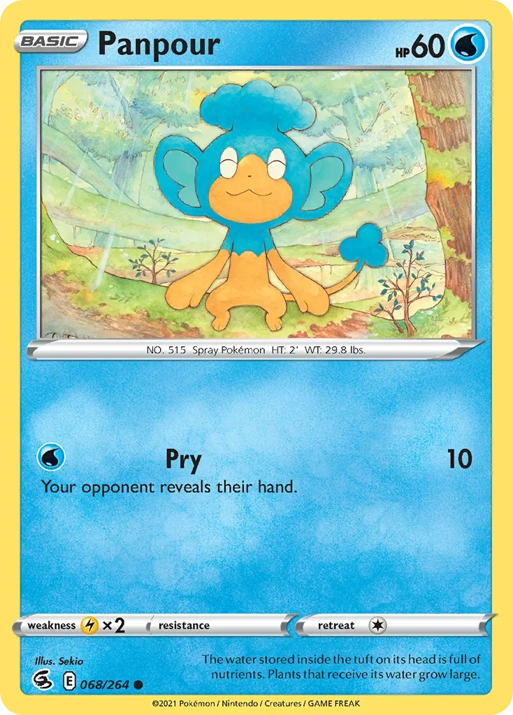 068/264 from Fusion Strike Common Pokemon Card