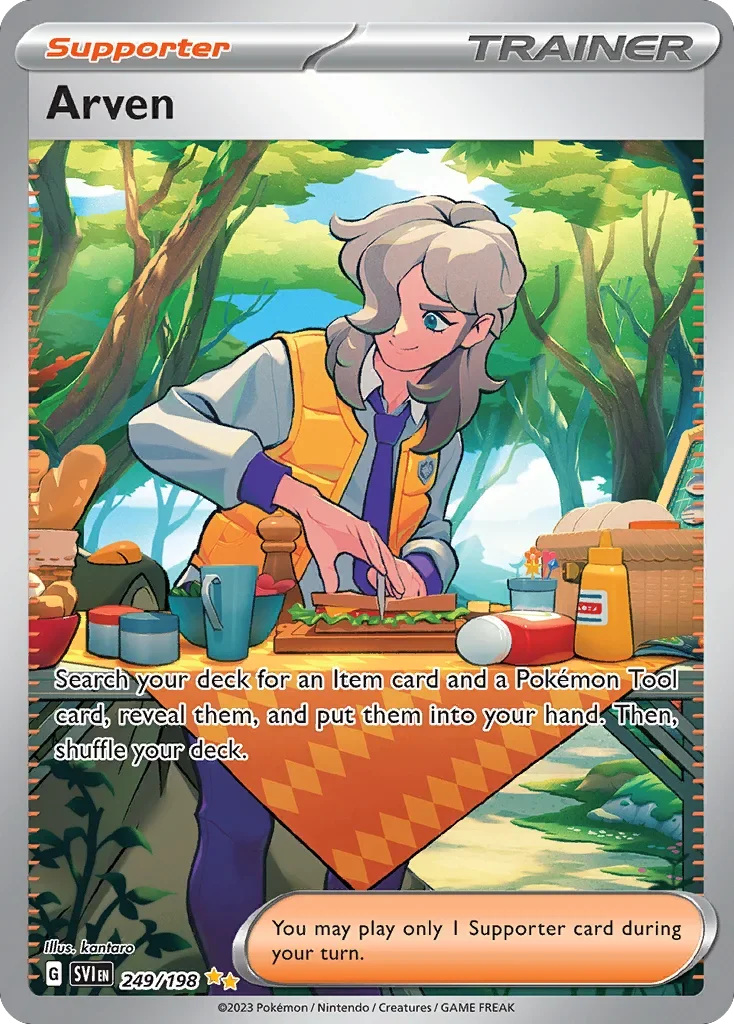 249/198 from Scarlet & Violet Special Illustration Rare Pokemon Card