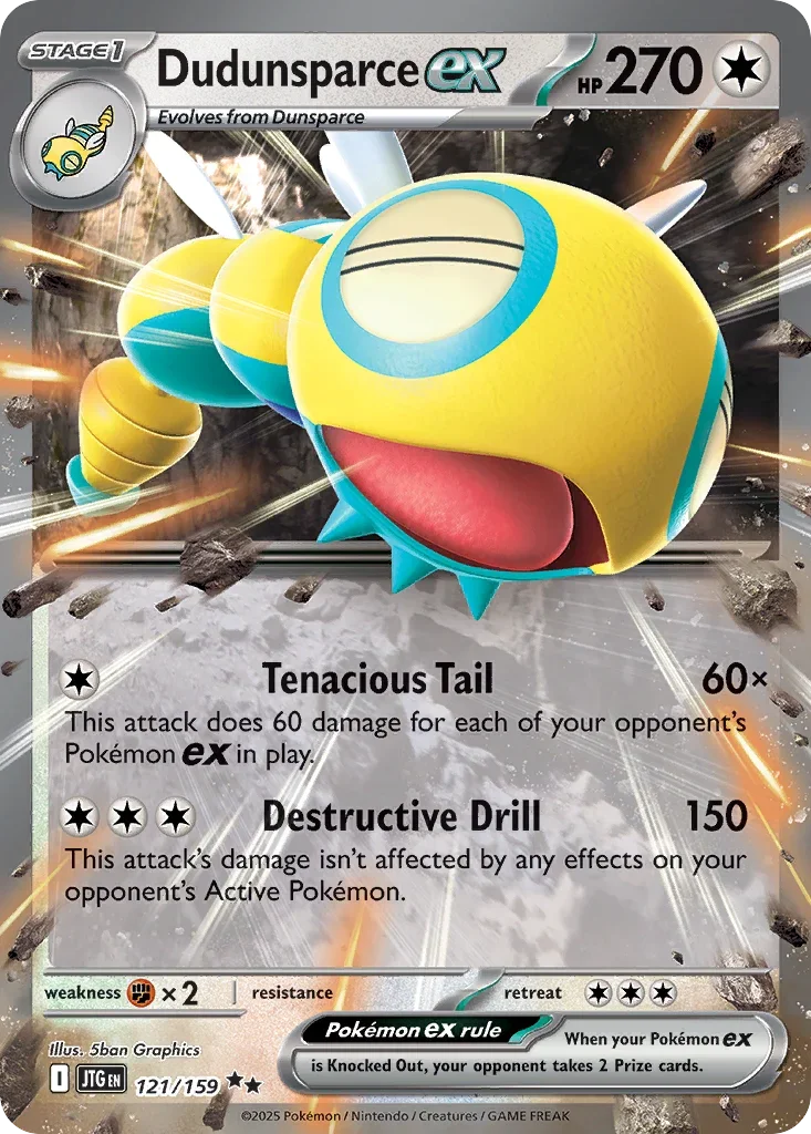 121/159 from Journey Together Double Rare Pokemon Card