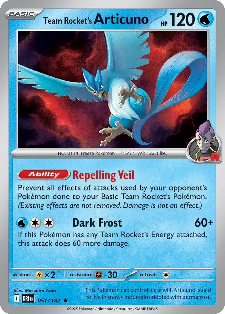 051/182 from Destined Rivals Rare Pokemon Card