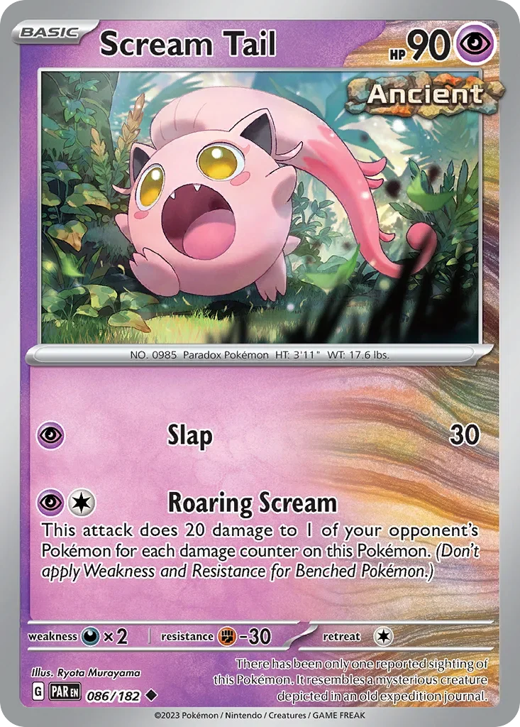 086/182 from Paradox Rift Uncommon Pokemon Card