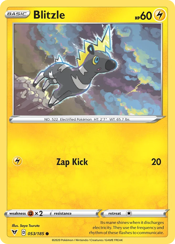 053/185 from Vivid Voltage Common Pokemon Card