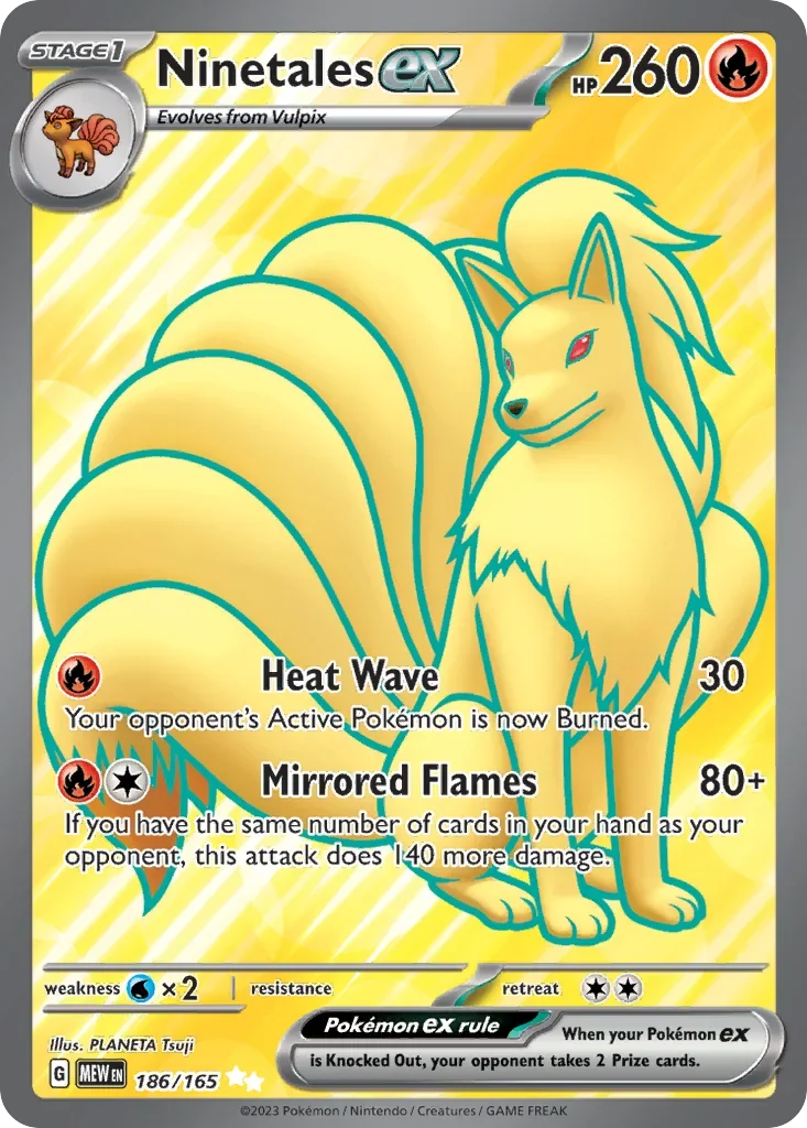 186/165 from 151 Ultra Rare Pokemon Card