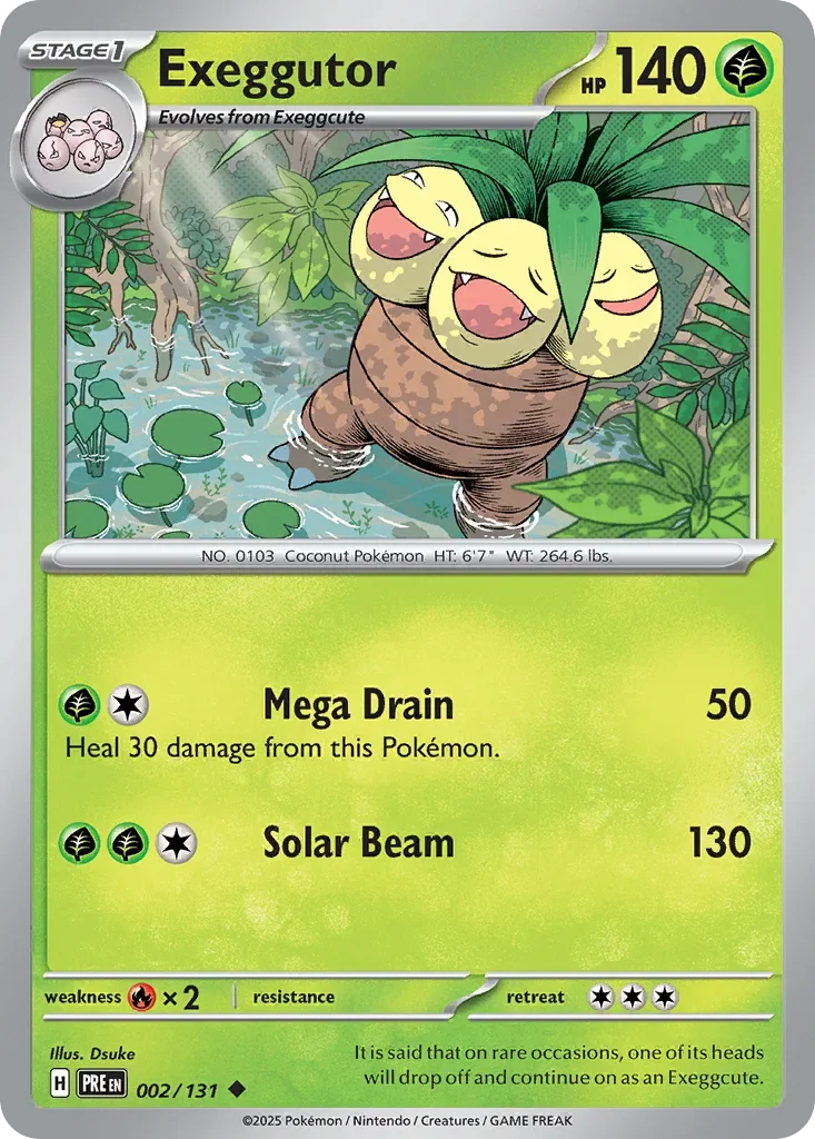 002/131 from Prismatic Evolutions Card List Uncommon Pokemon Card